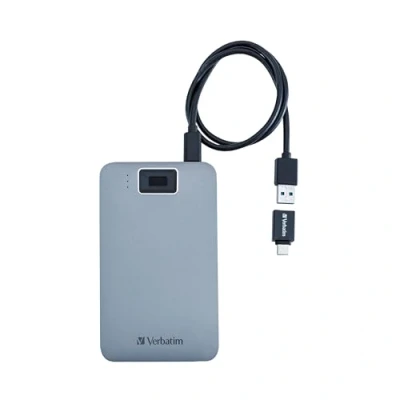 Abbildung von Verbatim Executive Fingerprint Secure 1TB externe HDD Festplatte (1 TB) 2,5&quot;