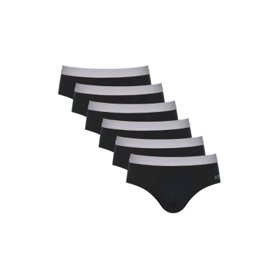 Abbildung von Sloggi GO ABC 2 0 6P Slip, Herren, Größe: XS, Black