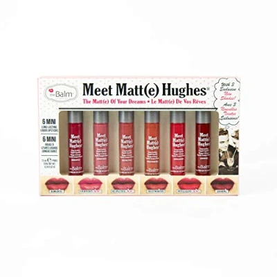 Abbildung von theBalm Meet Matte Hughes Set of 6 mini lon Lasting Liquid Lipsticks Volume 12