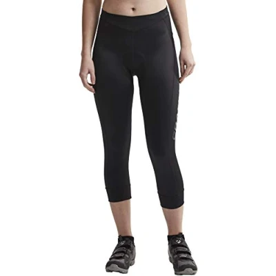Abbildung von Craft Essence BIB Knickers 3/4 Sporthose, Damen, Größe: Large, Black