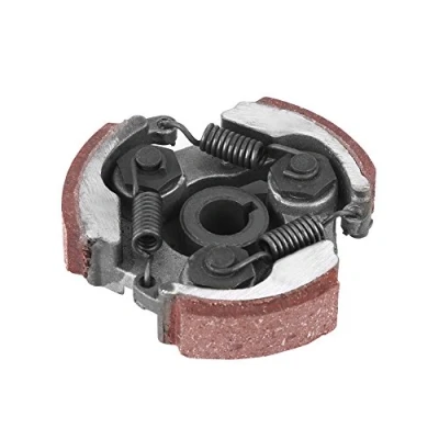 Abbildung von Keenso Pocket Bike Kupplung, Motorrad Kupplungsbelag mit 3 Federn für 2 Takt 47 49cc Mini Quad Dirt ATV Roller