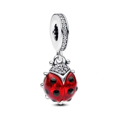Abbildung von Pandora Ladybird Dangle Charm, Damen, Größe: One Size, Sterling silver