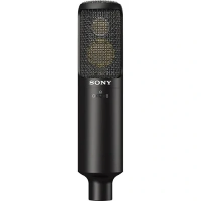 Abbildung von Sony C 100 Hi Res Studio Kondensatormikrofon Side Address Multi Pattern Mic