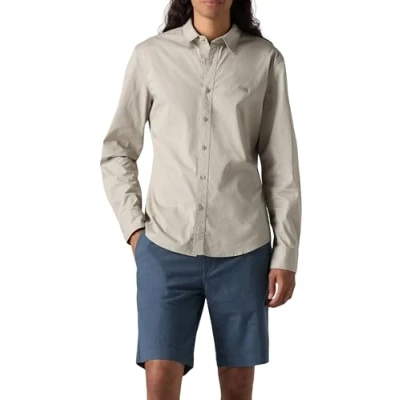 Abbildung von Levi&#039;s Battery SLIM Hemd, Herren, Größe: XS, Paloma stretch poplin