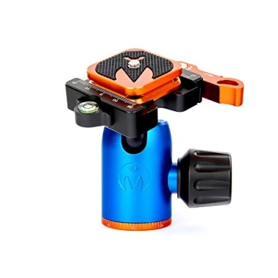 Abbildung von 3 Legged Thing Equinox AirHed Switch Kugelkopf, Schnellwechselplatte kompatibel mit Arca, 34 mm, 314 g, 40 kg