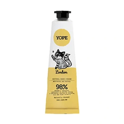 Abbildung von Yope natürliche Handcreme 98% aus natürlichen Zutaten Linde Shea Butter Vegan 50ml