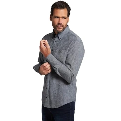 Abbildung von JP1880 Hemd, Herren, Größe: 5XL, Blue denim