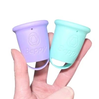 Abbildung von Cups «WONDER» Box (Lila/Türkis) Menstruationstassen (2 Stück) 2 St