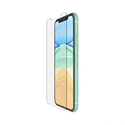 Abbildung von Belkin iPhone 11 Displayschutz TemperedGlass antimikrobiell ( hochentwickelter Schutz, der Bakterien auf dem Display um bis zu 99 % reduziert ) Kompatibel für / XR
