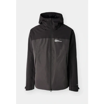 Abbildung von Jack Wolfskin WILD Places 3IN1 Hardshelljacke, Herren, Größe: XL, Phantom