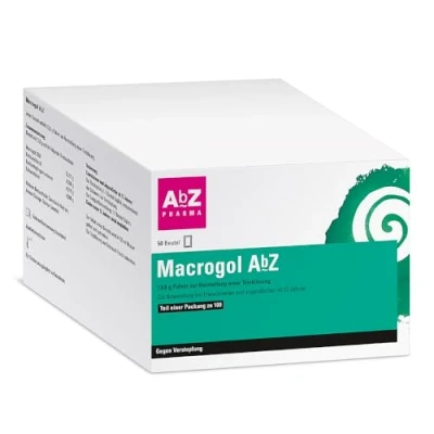 Abbildung von Macrogol AbZ Plv.z.her.e.lsg.z.einnehmen 50 St