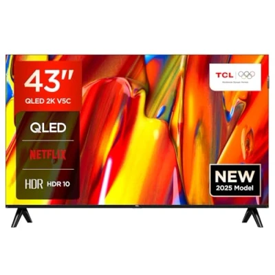 Abbildung von TCL 43V5CX1 QLED Fernseher (108 cm/43 Zoll, 4K Ultra HD, Android TV, Smart TV)