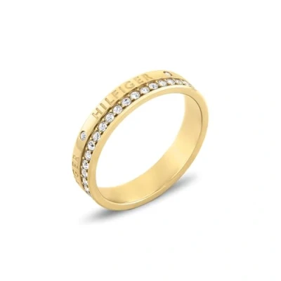 Abbildung von Tommy Hilfiger MINI Ring goldcoloured, Damen, Größe: 56, Gold coloured