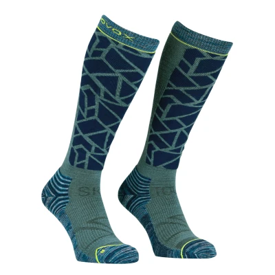 Abbildung von Ortovox Men Ski Tour Comp Long Socks Deep Ocean Größe 45/47