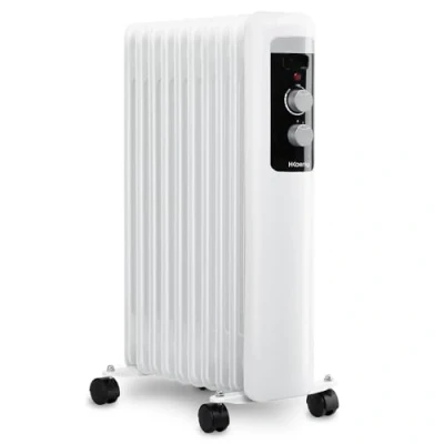 Abbildung von Ölradiator, 3 Leistungsstufen, automatische Abschaltung, regelbarer Thermostat, 2500 Watt