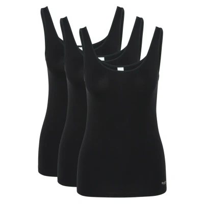 Abbildung von Speidel 3ER PACK Bambus Unterhemd/shirt, Damen, Größe: 44, Schwarz