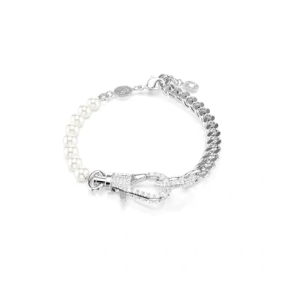 Abbildung von Swarovski Dextera Bracelet Armband, Damen, Größe: Medium, White