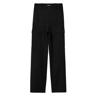 Abbildung von Desigual Flowy Cargo Cargohose, Damen, Größe: XS, Black