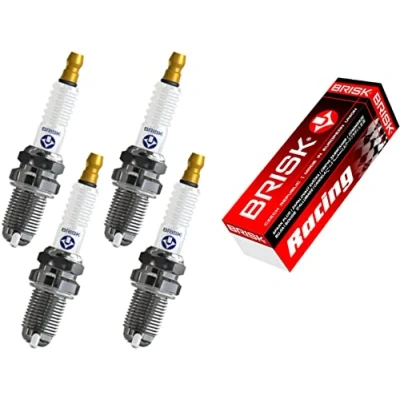 Abbildung von BRISK Premium Racing EOR15LGS 3143 Zündkerzen, 4 Stück