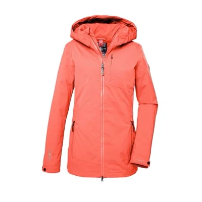 Abbildung von G.I.G.A. DX Damen Funktionsjacke mit Kapuze/Outdoorjacke ist wasserdicht GS 3 WMN JCKT, dunkelkoralle, 40, 41177 000