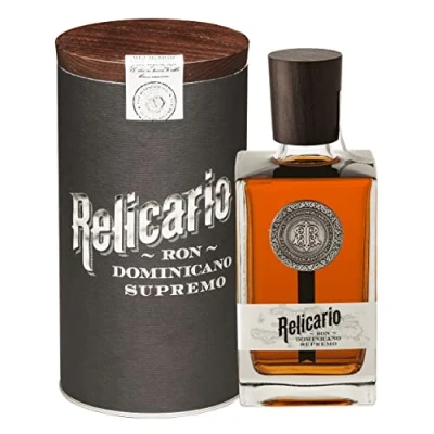 Abbildung von Ron Relicario Supremo , Premium Rum 40% vol. 10 15 Jahre gereift, stammt aus der Dominikanischen Republik (1 x 0.7 l)