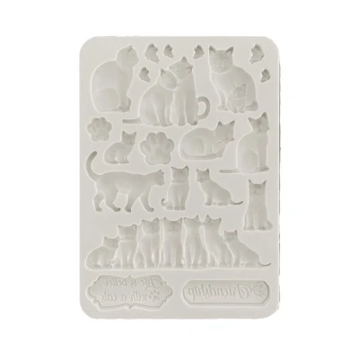 Abbildung von Stamperia KACMA523 Orchids and Cats Decorative Paper, Multi, ‎28 x 17 1,1 cm