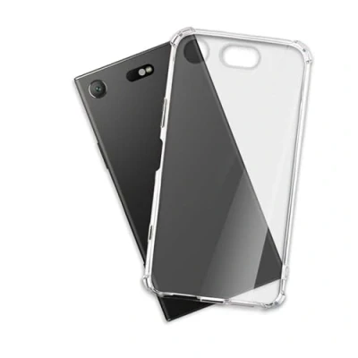 Abbildung von mtb more energy® Case Soft Armor kompatibel mit Sony Xperia XZ1 Compact (4.6&#039;&#039;) Anti Shock Verstärkung 1,5mm TPU Schutz Hülle Cover Tasche Handyhülle