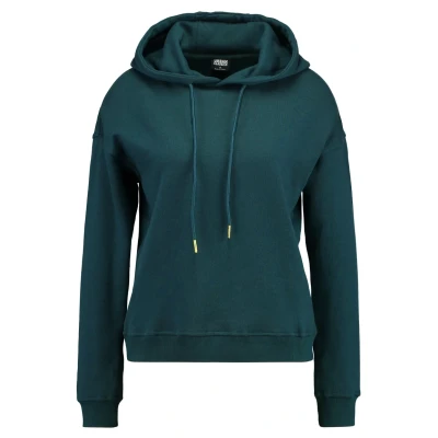 Abbildung von Urban Classics Ladies Hoody Kapuzenpullover, Damen, Größe: XS, Bottlegreen