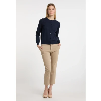 Abbildung von DREIMASTER Klassik Women&#039;s Cardigan M/L / Marine 50% Viskose 28% Polyester 22% Nylon