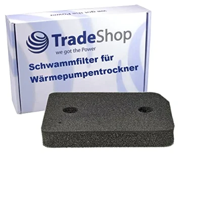 Abbildung von Trade Shop Schwammfilter/Schaumfilter/Sockelfilter kompatibel mit Miele TED455WP TSD443WP TWD360WP TSD363WP TCB150WP TWB140WP TEB155WP TSB143WP
