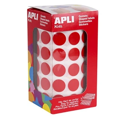 Abbildung von APLI Kids Rund 15 mm redonda rot