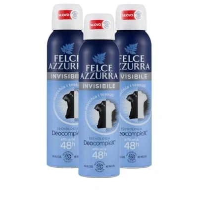 Abbildung von Felce Azzurra Deodorant Unisex Spray Skin Care Hydracare Formel mit weißem Tee 48H 150 ml (3 Einheiten)