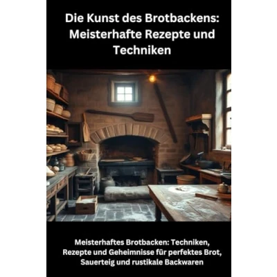 Abbildung von Die Kunst des Brotbackens: Meisterhafte Rezepte und Techniken: Meisterhaftes Brotbacken: Techniken, Geheimnisse für perfektes Brot, Sauerteig rustikale Backwaren