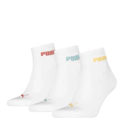 Abbildung von PUMA Kurzsocken (3 Paar, 3er Pack) mit gepolsterter Sohle