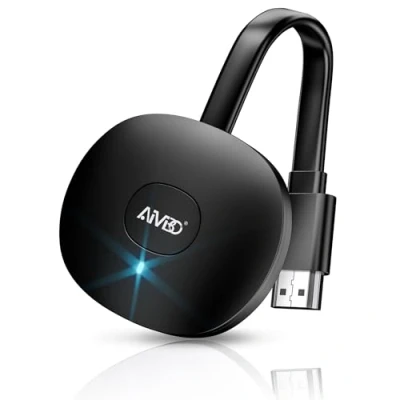 Abbildung von Wireless HDMI Dongle, Ultra HD Dongle Wi Fi Streaming Display für i Phone/i Pad/i OS/Android/Windows zu TV/Monitor/Projektor/Mac,für Miracast Airplay DLNA
