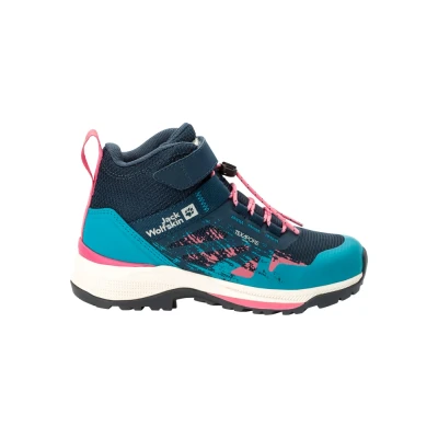 Abbildung von Jack Wolfskin Villi Hiker Texapore MID Unisex Hikingschuh für Kinder, Größe: 31, Dark sea Kunststoff/textil