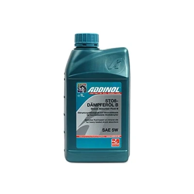Abbildung von 9,11/l Öl Stoßdämpferöl B Addinol* SAE 5W (Dose je 1,0 Liter)