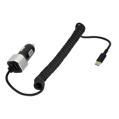 Abbildung von CARPOINT 0517028 KFZ Ladekabel für Handys 12, 24 1.5 USB type C