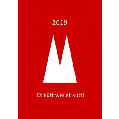 Abbildung von Kalender 2019 et kütt wie (Köln): DIN A5, 1 Woche auf 2 Seiten (Köln, Kölle)