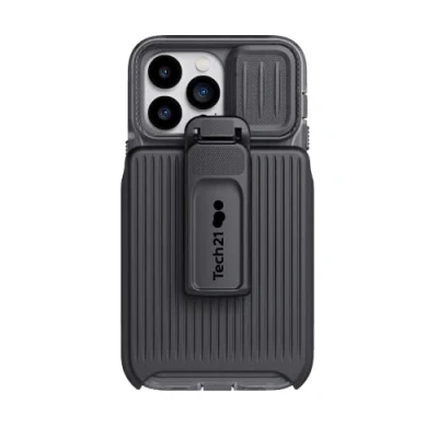 Abbildung von Tech21 iPhone 14 Pro Max Evo Kompatibel mit MagSafe® Langlebige, stoßdämpfende und robuste Handyhülle Holster 6 m FlexShock Multi Drop Schutz