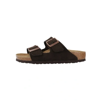 Abbildung von Birkenstock Arizona VL Narrow Pantolette flach, Größe: 40, Marron Schuhe