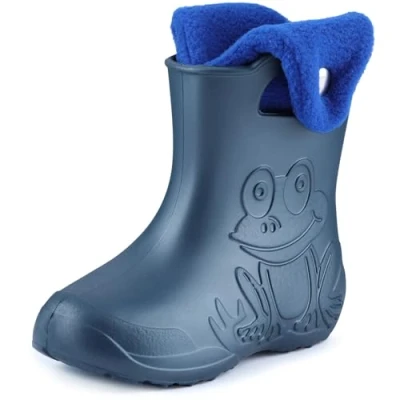 Abbildung von Ladeheid EVA Regenschuhe mit herausnehmbares Innenfutter LA CA 04 Gummistiefel Kinder gefüttert und federleicht