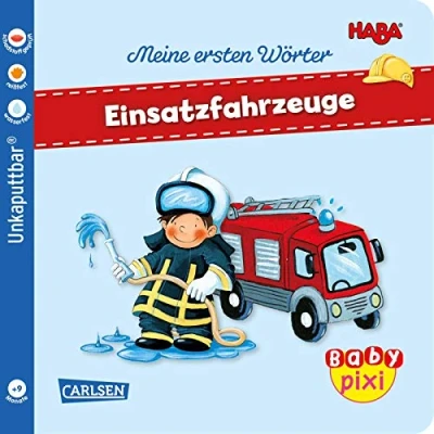 Abbildung von Baby Pixi (unkaputtbar) 95: HABA Erste Wörter: Einsatzfahrzeuge (95)