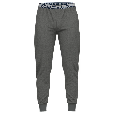 Abbildung von TOM TAILOR Pyjamahose, mit seitlichen Taschen und Logo Bund