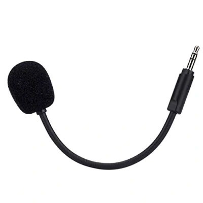 Abbildung von Ersatz Spielmikrofon für Logitech G735 Wireless Gaming Headset auf PS4 PS5 Xbox One PC, abnehmbares 3,5 mm Boom Mikrofon