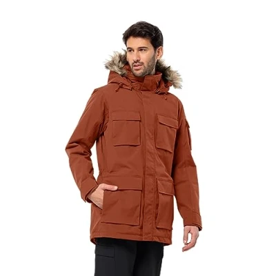 Abbildung von Jack Wolfskin Glacier Canyon Wintermantel, Herren, Größe: XL, Carmine