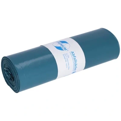 Abbildung von Müllsäcke DEISS PREMIUM blau, 60 my, 70 Liter