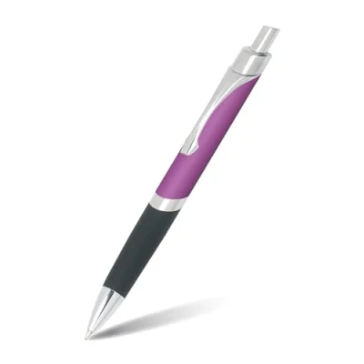 Abbildung von Online Druck Kugelschreiber Magic Lilac, Sporty, Aluminium Kulli, auswechselbarer Mine, dokumentenecht, schwarzschreibend, Metallclip, 1 Stück