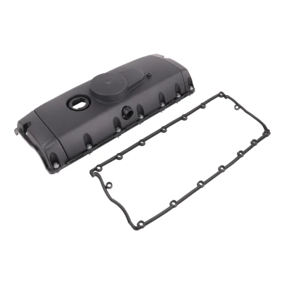 Abbildung von VAICO V10 5982 Zylinderkopfhaube mit Ventildeckeldichtung Entlüfterventil, Schrauben VOLKSWAGEN: Transporter 5 Kastenwagen, Bus