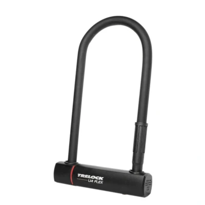 Abbildung von TRELOCK Bügelschloss U4 Flex. 10.2x23cm. Ø14mm